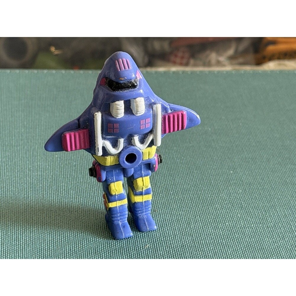 Vintage Transformers G1 Decepticon Botbot Mini Action Figure 2" Robot Jet Toy C